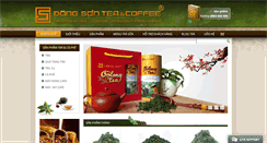 Desktop Screenshot of dongsontea.com